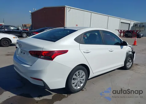 2021 Hyundai Accent Se from USA, damaged, VIN 3KPC24A62ME130568